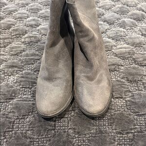 Lucky Brans Gray Women's Ankle Boots